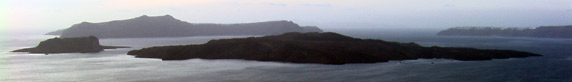 Le isole di Kamn e Palia, intorno a loro, la caldera attiva pi grande al mondo.