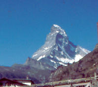 Il Matterhorn-Monte Cervino 4478m. visto da Zermat