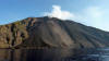 Il vulcano Stromboli visto da Ovest
