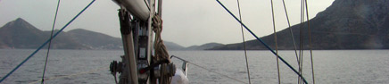 Le isole Fournoi e Fimaina, viste da Nord.